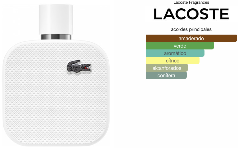 L.12.12 Blanc For Him de Lacoste EDT 100ml