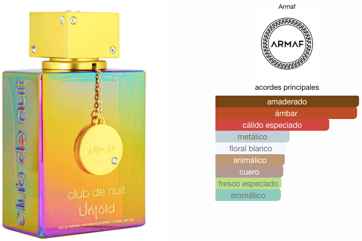 Club de Nuit Untold Armaf EDP 105ml