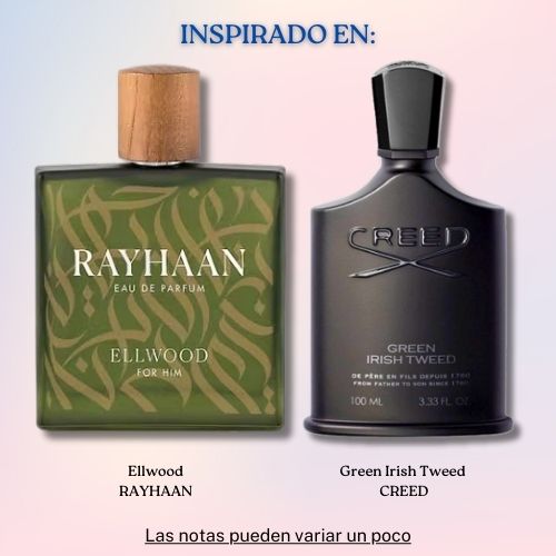 Rayhaan Ellwood Eau de Parfum Spray para Hombre 100 Ml