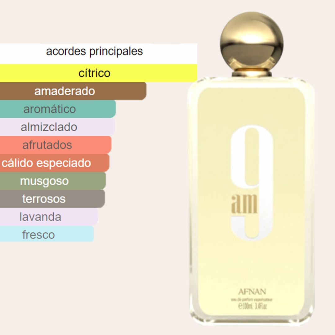 AFNAN 9 AM 100 ML. EDP.