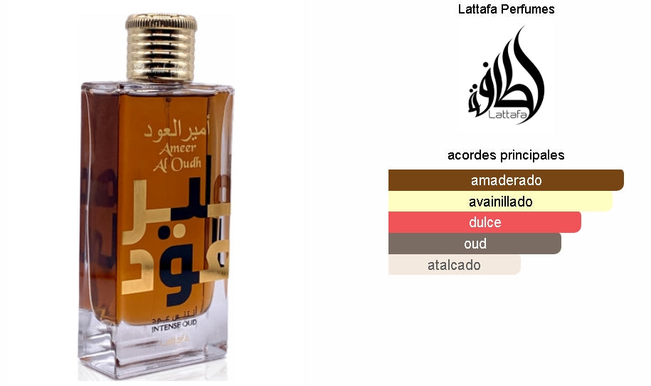 Ameer Al Oudh Intense Oud Lattafa UNIXES 100ML. EDP