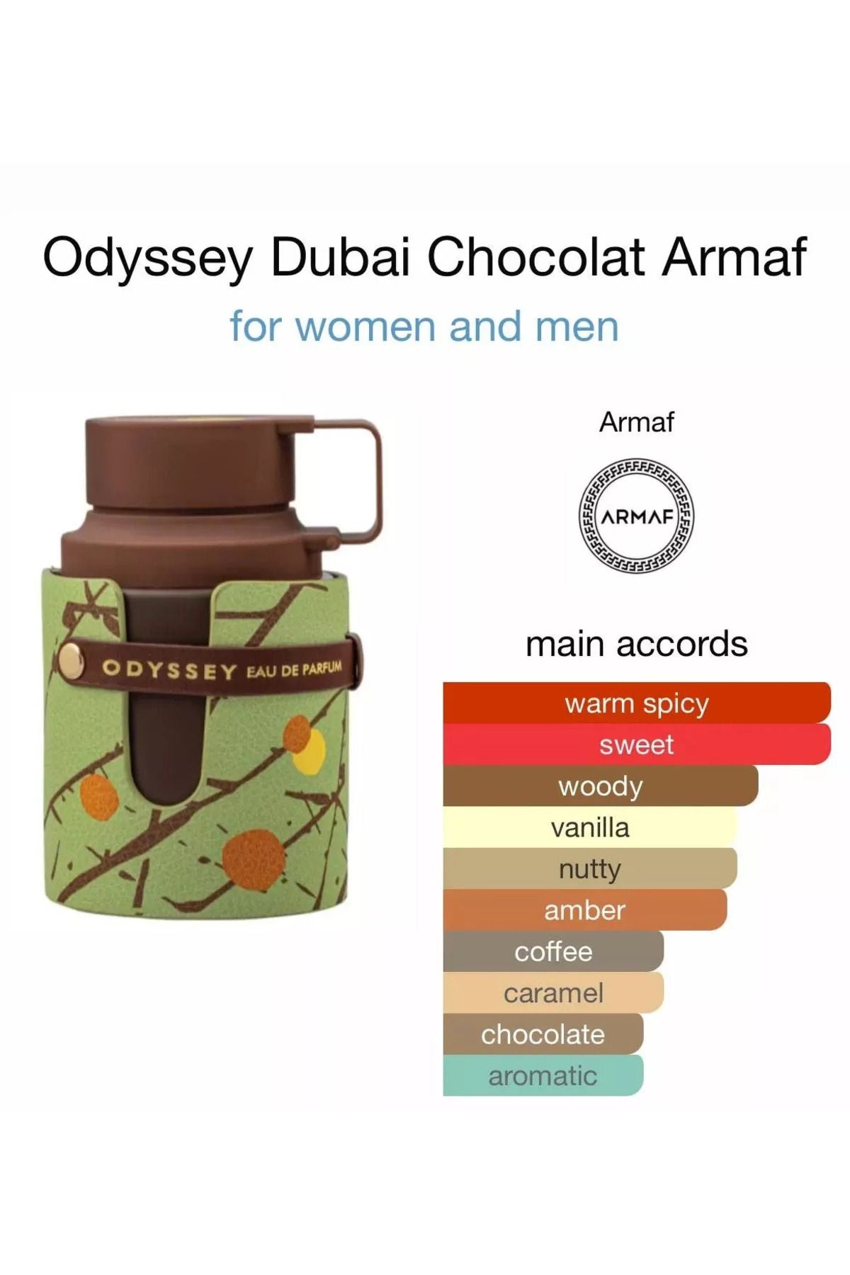 ARMAF ODYSSEY DUBAI CHOCOLAT 100ML. EDP.