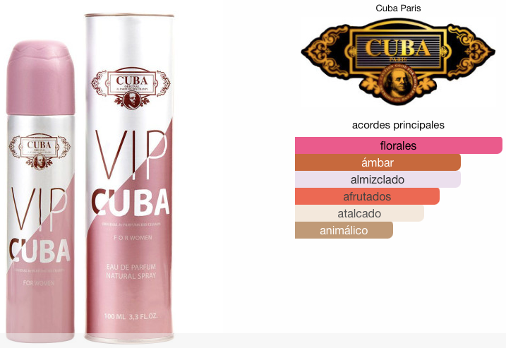 Cuba VIP for Women EDP 100ml