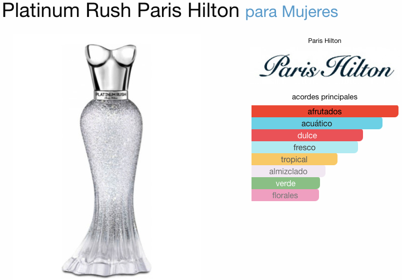 Platinum Rush Paris Hilton EDP 100ml