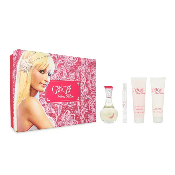 SET Can Can EDP 100ml + Crema + Gel de baño + Mini