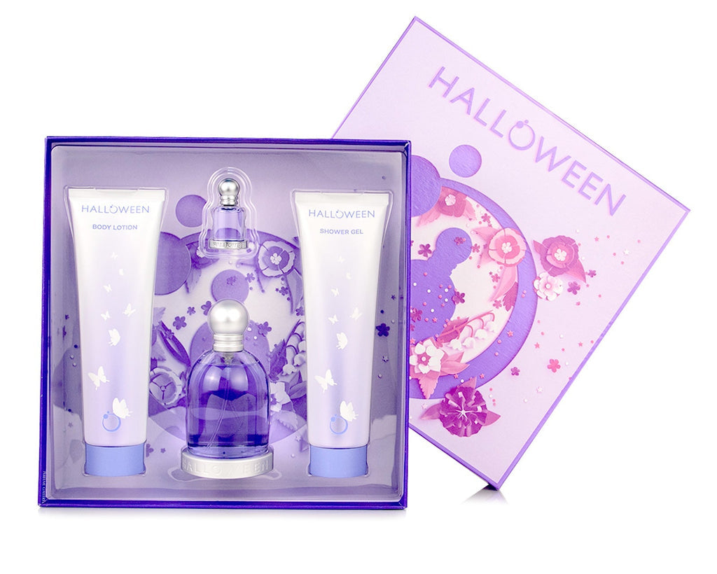 SET JESUS DEL P. HALLLOWEEN 100 ML EDT + MINI + BODY LOTION + SHOWER GEL