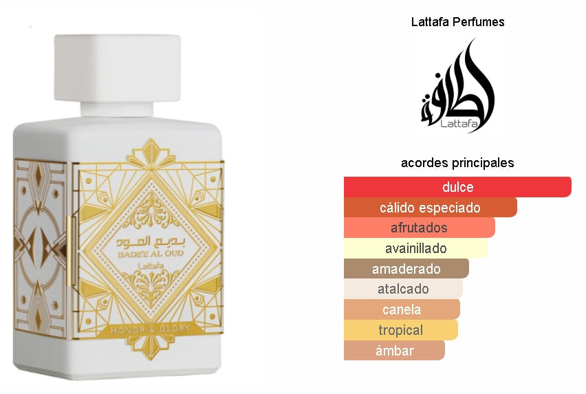 SET LATTAFA BADE AL HONOR 100ML EDP + HAIR MIST+ DESODORANTE