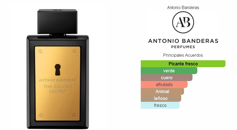 THE GOLDEN SECRET ANTONIO BANDERAS 200ML. EDT