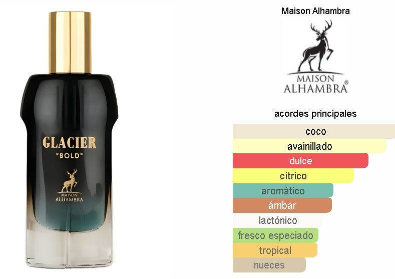 Maison Alhambra glacier bold eau de parfum 100ml vaporizador