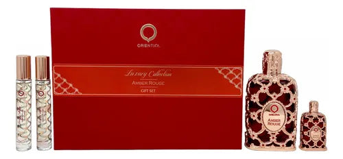 SET Amber Rouge EDP 80ml 4PZ