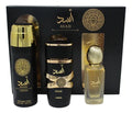 SET LATTAFA ASAD 100ML EDP. + LOCION PARA EL CABELLO + BODY LOTION