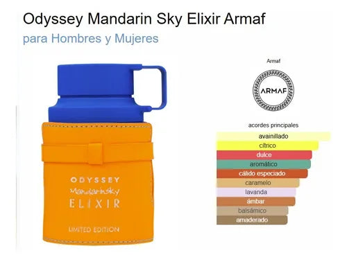 ARMAF ODYSSEY MANDARIN SKY ELIXIR 100 ML. EDP.