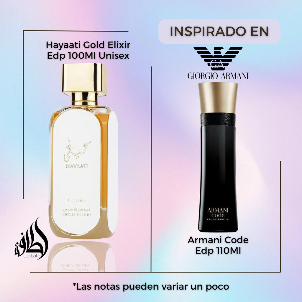 LATTFA HAYAATI GOLD ELIXIR 100ML EDP.