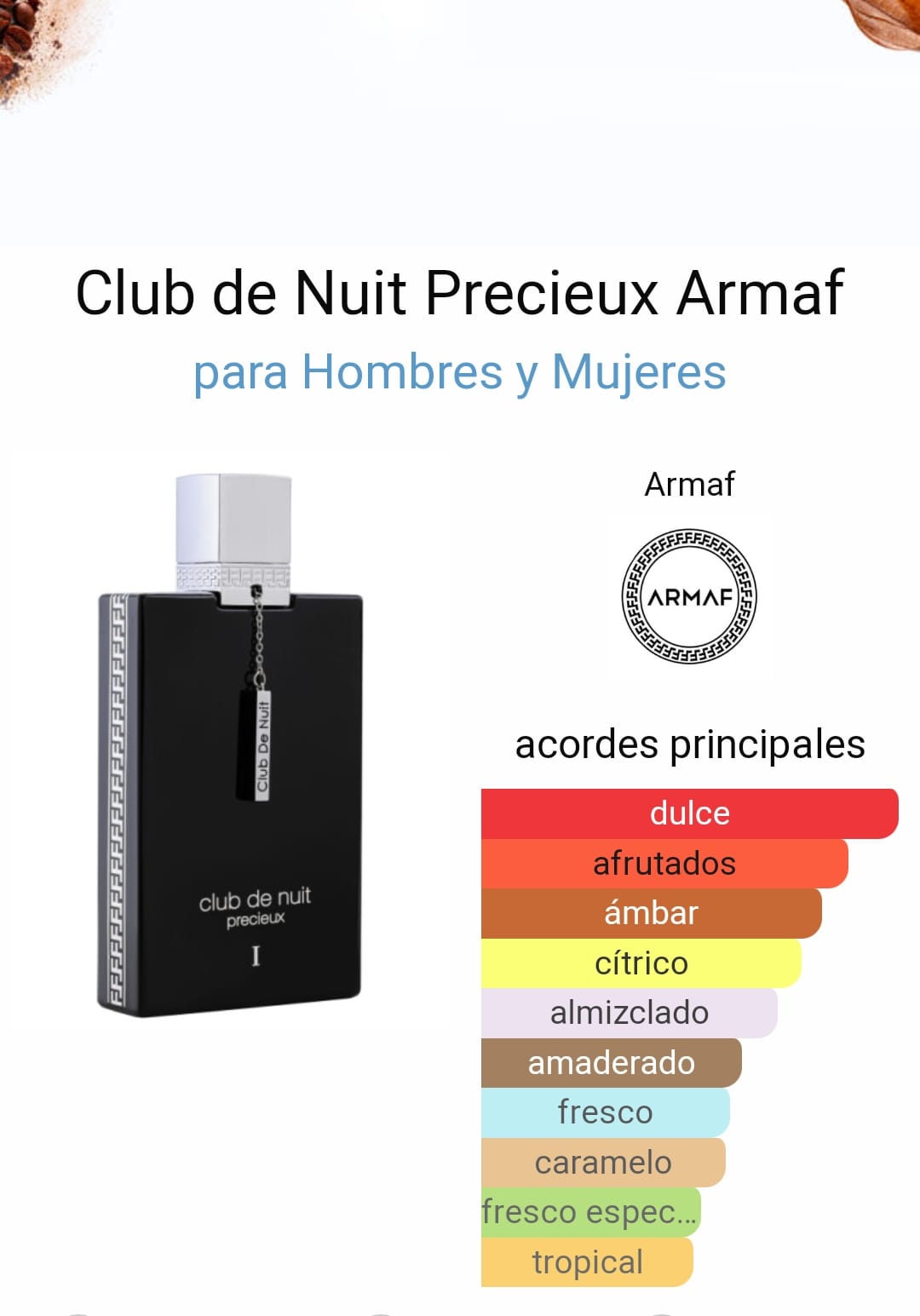 ARMAF CLUB DE NUIT PRECIEUX 55 ML. EXTRAIT DE PARFUM
