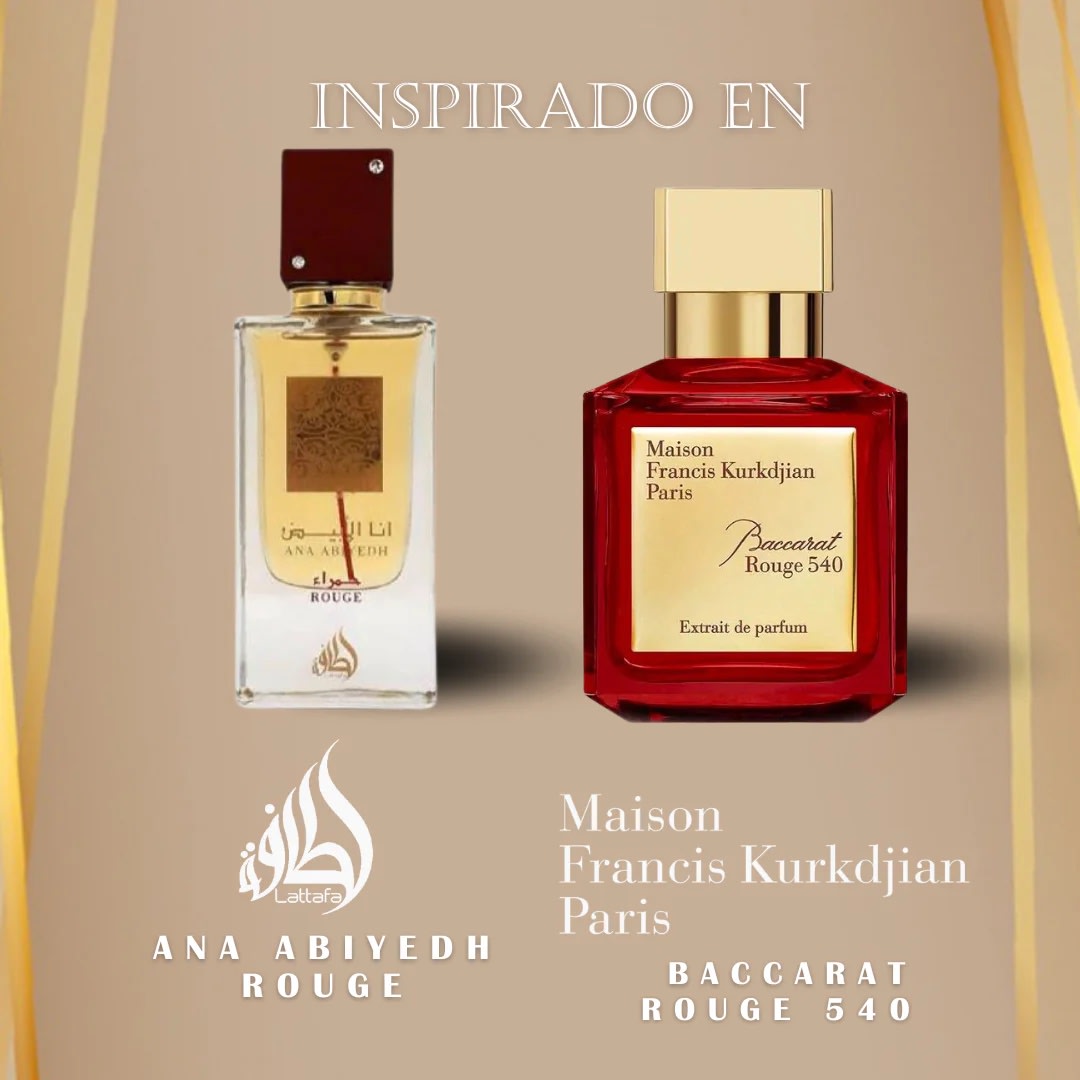 Ana Abiyedh Rouge Lattafa 60ML EDP