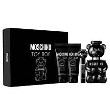 SET MOSCHINO TOY BOY 100ML EDP + DHOWER GEL + CREMA + MINI
