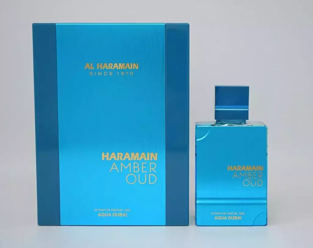 AL HARAMAIN AMBER OUD AQUA DUBAI 120ML. EDP.
